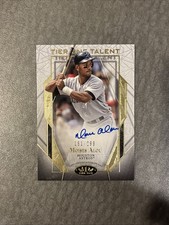 2022 Topps Tier One Talent Auto /299 Moises Alou Houston Astros #T1TA-MA