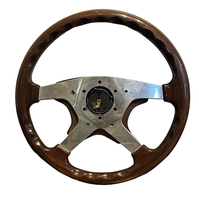 MOMO ASTRA Steering Wheel 360mm Dark Wood Polished JDM Toyota