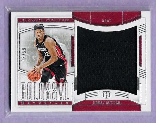 2024-25 National Treasures Game Used Jersey Relic Jimmy Butler Heat 98/99