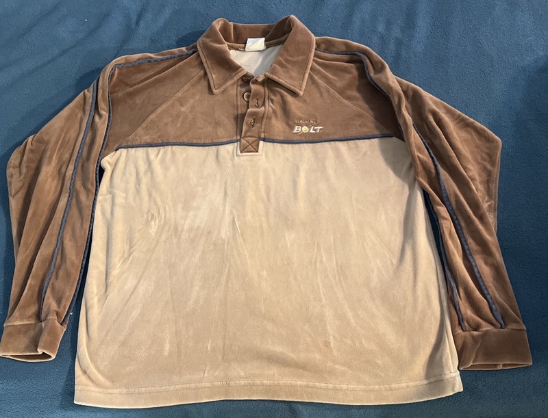 Lightning Bolt Vintage Long Sleeve Valure Shirt
