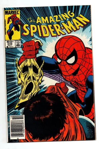 Amazing Spider-Man #245 newsstand - Death 2nd Hobgoblin - 1983 - VF