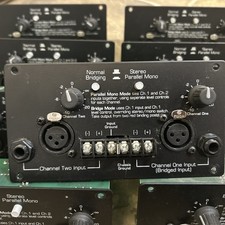 Ashly Dual Channel Input Module For FTX-2001  1501 Stereo Amplifiers XLR 1/4