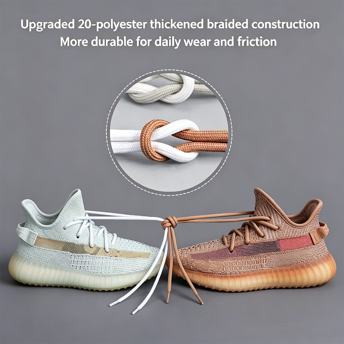 Lacci tondi di ricambio per scarpe sportive foto 6