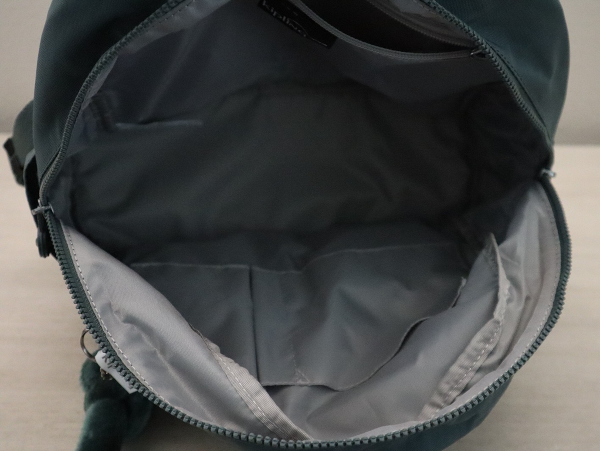 Kipling KI0365-0FE Size Medium Light Aloe Tonal Green Fiona Nylon Backpack $_57.JPG?set_id=880000500F main image 3