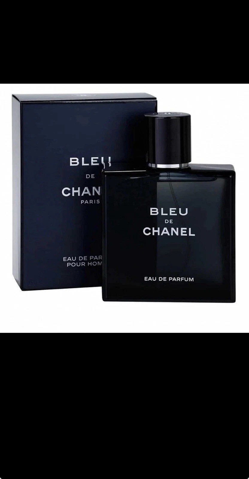 Chanel blu Perfume Men 3.4 oz 100ml Spray New - product detail image 3