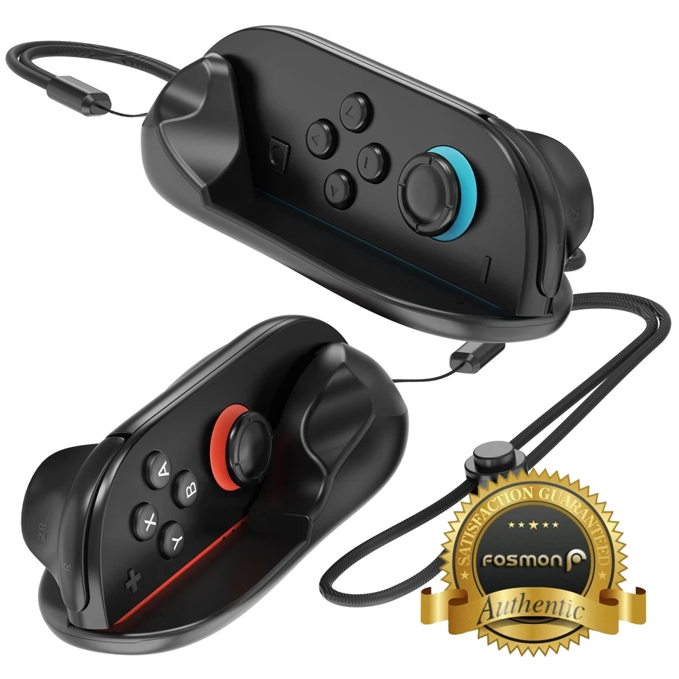 Fosmon Nintendo Switch 2 Mouse Grip for Joycons Controller, Joycon 2 Mouse Grip