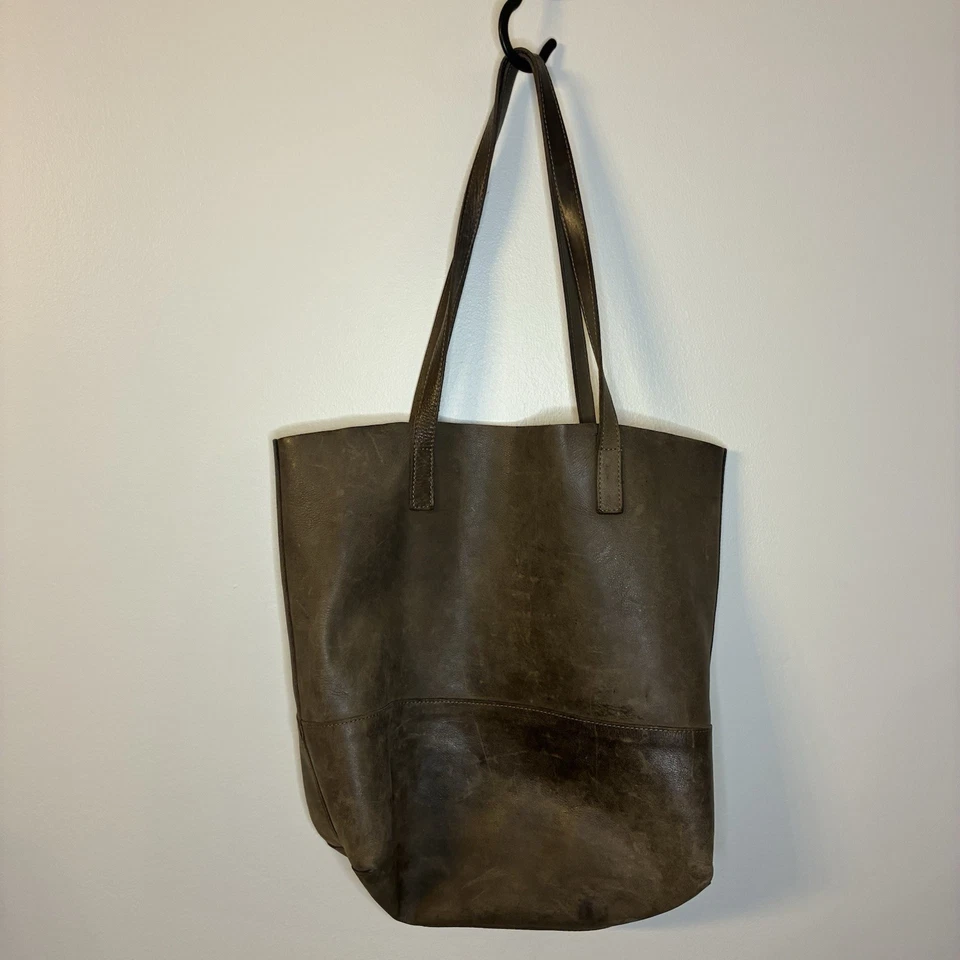 Bolso de Mano ABEL Elegante Cuero Marrón, Cartera Foto 3 de 4