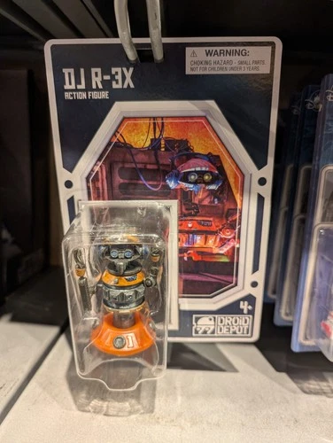 DJ R-3X Action Figure Disney Parks Droid Depot Star Wars Galaxy's Edge DJ Rex