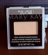 Mary Kay Sheer Mineral Pressed Powder Beige, 015137 rare 