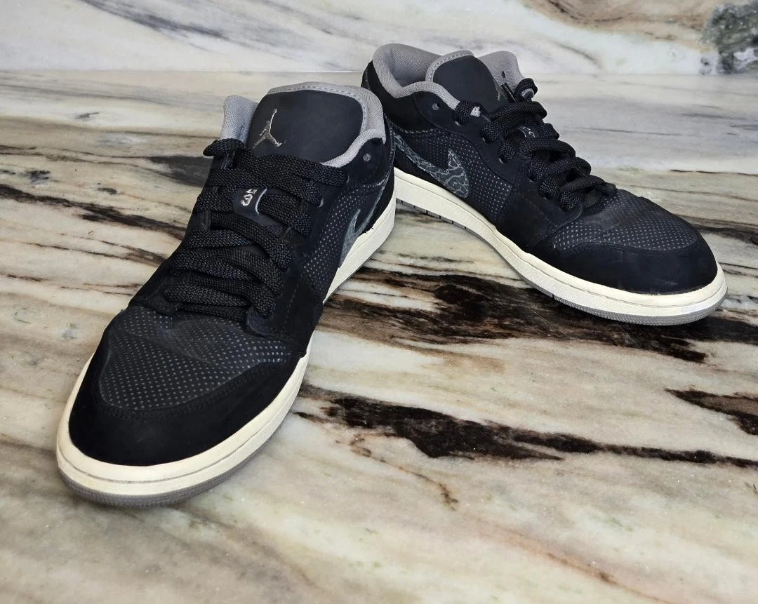 Jordan 1 Phat Low Black Charcoal for Sale | Authenticity