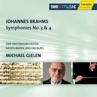 Audio Cd - Johannes Brahms - Symphony No.3, 4 - SWRmusic -D- Neu