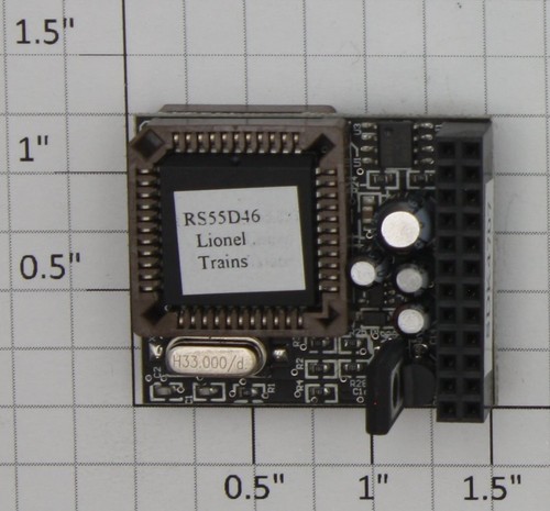 Placa de circuito PCB Lionel 691RS5500D Milwaukee Road U30C #5657 Railsounds 5,5 | Zustand: New
