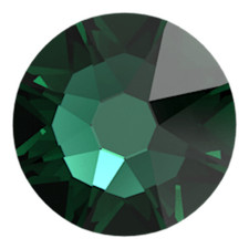EMERALD Green HOTFIX 3mm 12ss IHC 2078 Austrian Flatback Crystal Rhinestones 144