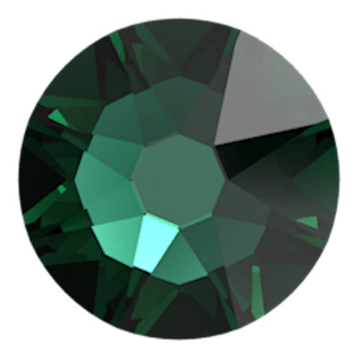 EMERALD Green HOTFIX 3mm 12ss IHC 2078 Austrian Flatback Crystal Rhinestones 144