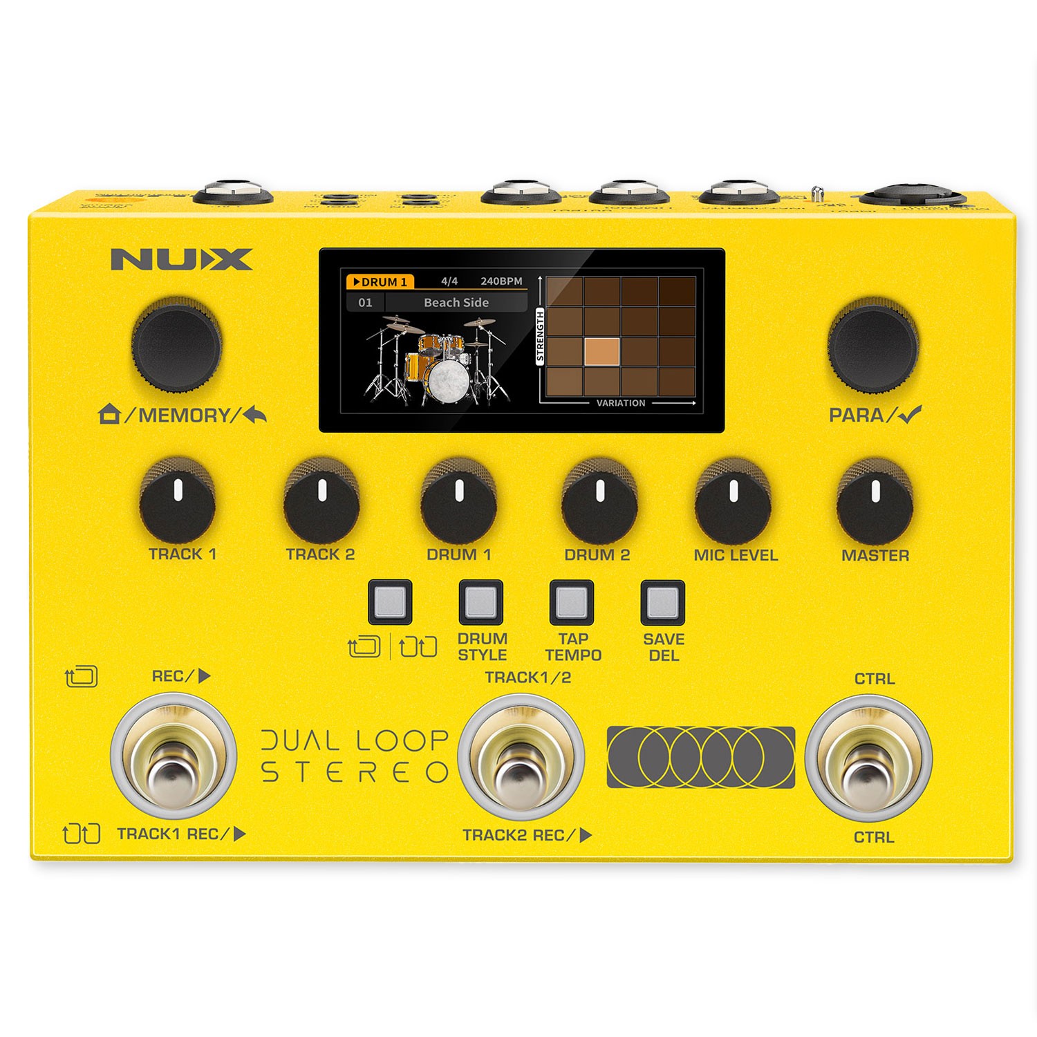 Nux Dual Loop Dispositivo Effetti Stereo Pedale Looper foto 1