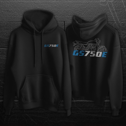 Suzuki GS750 E/ES/G/GL/L/T/S Katana - Motorcycle Hoodie Pullover for Riders - 第 26/26 張圖片