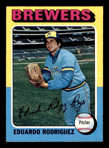 Eduardo Rodriguez #582 1975 O Pee Chee card