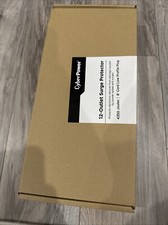 Protected Grounded 12-Outlet Surge Protector Power Strip - Long Cord