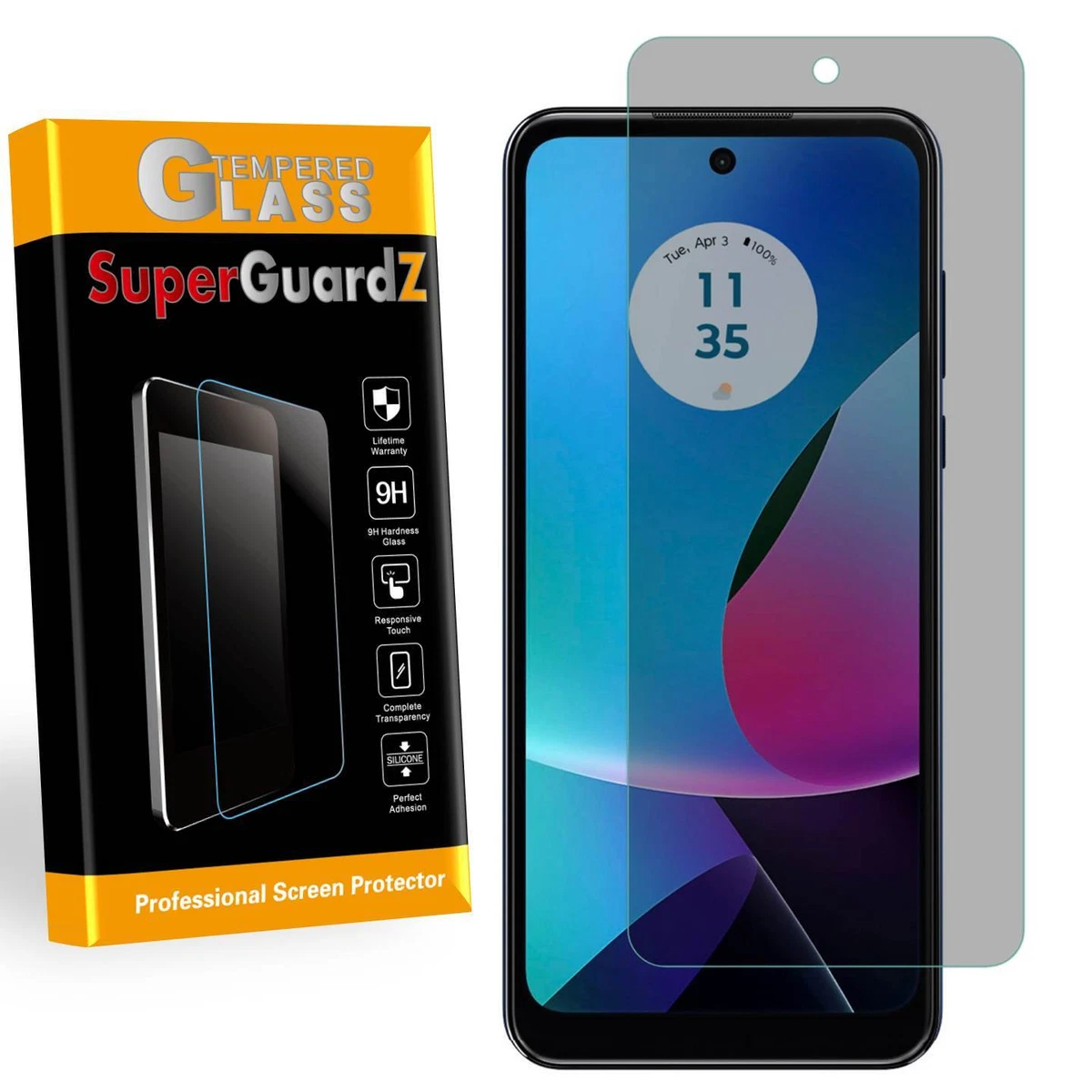 3 PIEZAS Protector De Pantalla De Vidrio Templado Con Privacidad