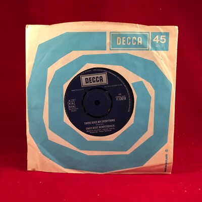 ENGELBERT HUMPERDINCK There Goes My Everything 1967 UK 7'' vinyl single 45