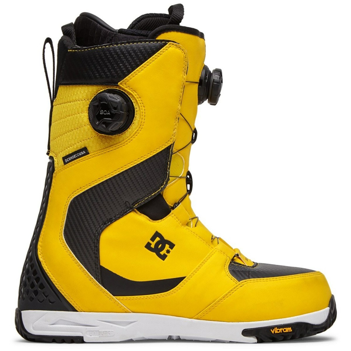 DC Men's SHUKSAN Snow BOA Boots - ADY0100047 Yellow US Size 9 NIB