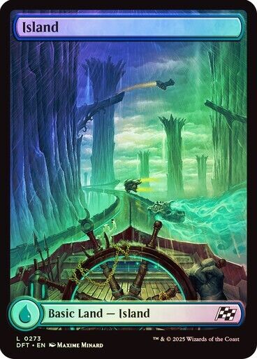 MTG | Island (#273) (Full Art) FOIL | (NM) Aetherdrift | eBay MTG | Island (#273) (Full Art) FOIL | (NM) Aetherdrift | eBay