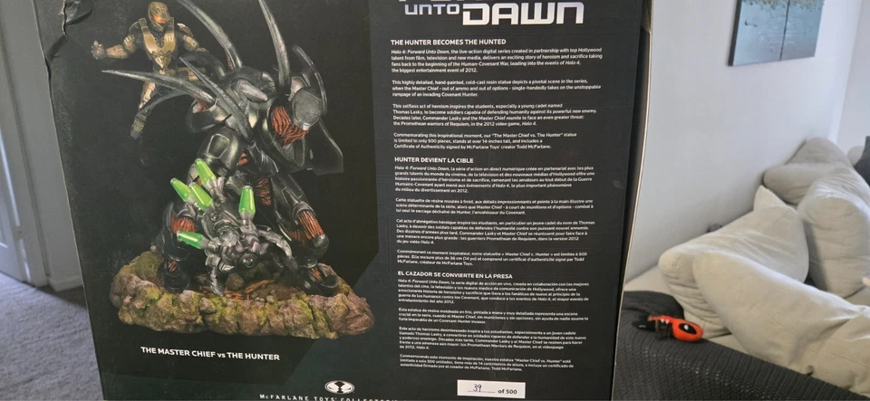 halo Masterchief vs hunter #39 限量版  — 第 3/4 张图片