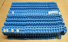 (50) Siemens 8WA1011-2BG11 Terminal Blocks 8WA10112BG11