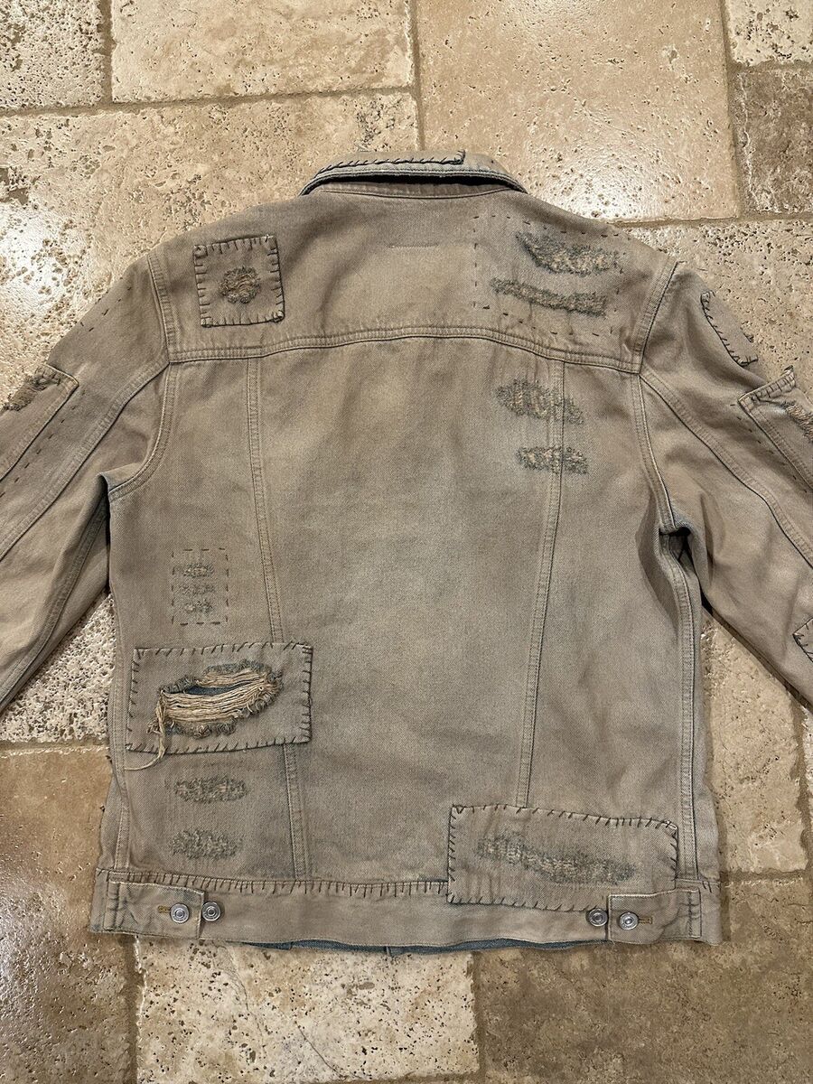Givenchy x MMW Multi-Zip Pocket Beige Boro Denim Jacket | eBay Givenchy x MMW Multi-Zip Pocket Beige Boro Denim Jacket | eBay