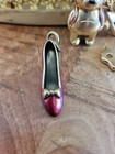 Coach Keychain rare wizard of oz ruby red slipper Dog Tag gold tone Charms — photo 2