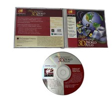 COMPTONS 3D WORLD ATLAS DELUXE 1998 CD ROM