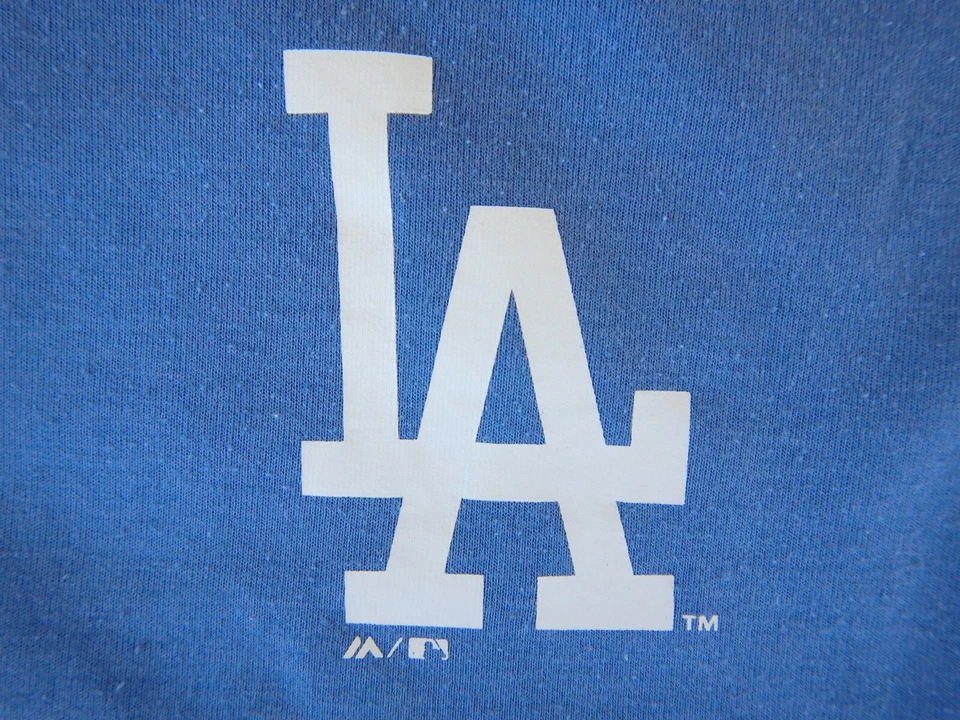 Pantalones Cortos Informales LA Dodgers Majestic Para Hombre Genuinos MLB Béisbol Azul - Talla Mediana Foto 2 de 4