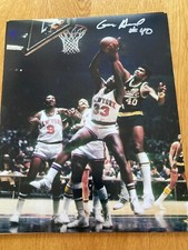 Seattle Super Sonics Gar Heard signed 8x10 W/COA