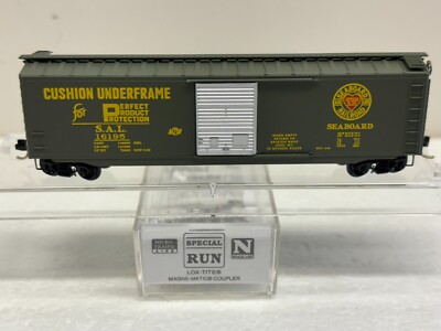 N Scale Micro Trains MTL Special Run 96-99 Seaboard Air Line SAL 16195 Box Car