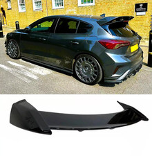 FORD FOCUS HATCHBACK MK4 2019-2022 ROOF SPOILER WING RS STYLE GLOSS BLACK