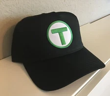 Cap/Hat (Black) -Massachusetts Bay Trans Authority BOSTON TRANSIT (MBTA) #22215