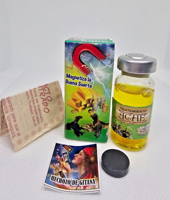 EXTRACTO IMAN / MAGNET EXTRACT ATRAE BUENA SUERTE RIQUEZA SUERTE RAPIDA FORTUNA