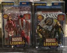 Marvel Legends Wolverine Logan and Scarlet Witch Legendary Riders Series 11 New