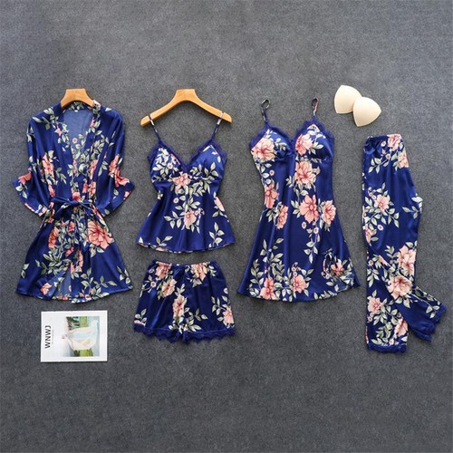 Bathrobe WOmen Kimono BatH Robe SExy Bridesmaid Robes Bata de Baño Para mujer - Picture 9 of 9