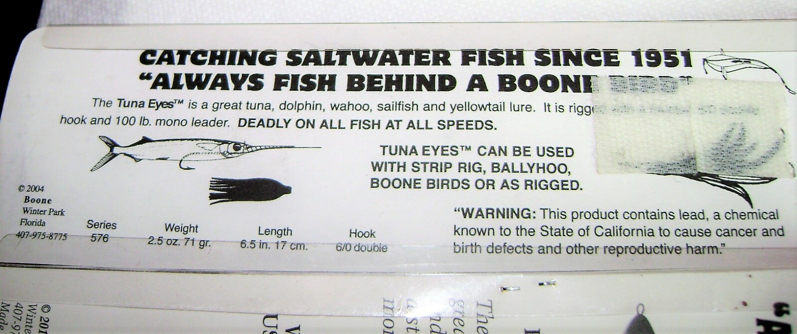 3 BOONE SALTWATER LURES WOODY PLUG TUNA EYE H.B. SPECIAL NICE COLORS LOT eBay