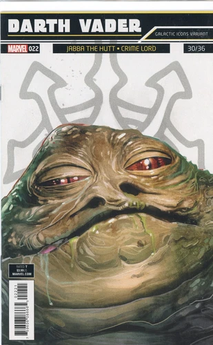 2018 Dec Marvel Star Wars Darth Vader #22 Galactic Icon Cover (30/36) Near Mint