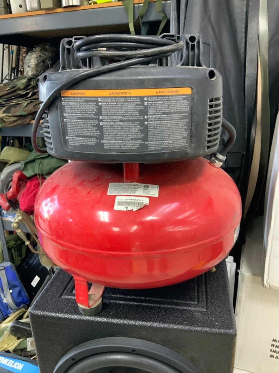 Porter-Cable 6 Gallon Oil-Free Pancake Air Compressor | eBay