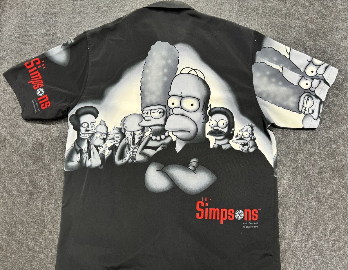 ⭕シンプソンズ Sopranos ビンテージTシャツ 2001 00s c478 ⭕シンプソンズ Sopranos ビンテージTシャツ 2001 00s c478