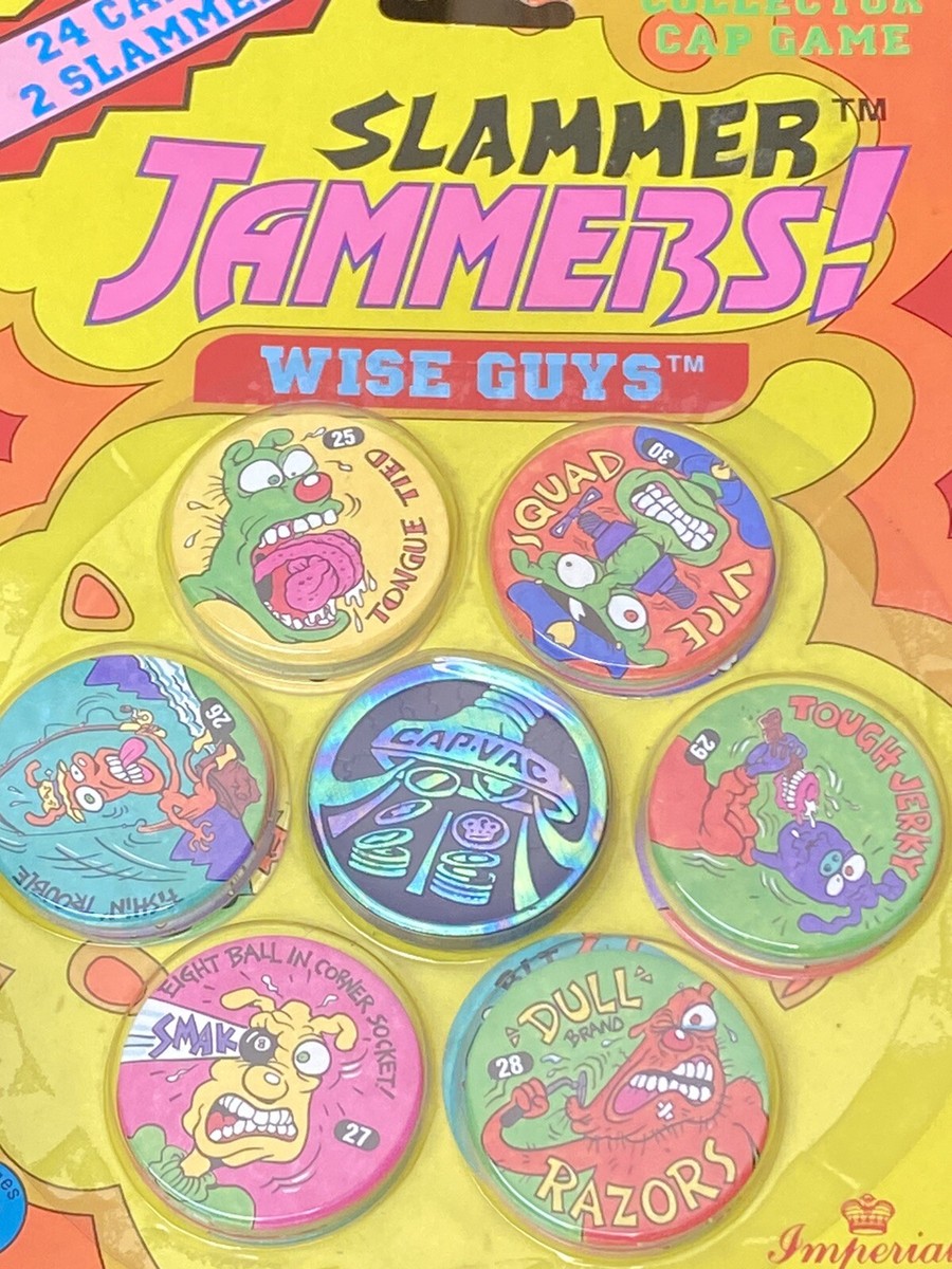 THE STRUMMERS  『 BASEMENT WISE EXTRA 』 1994 Vintage Imperial Slammer Jammers Wise Guys 24 caps 2 Slammers