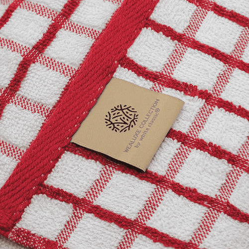 12 Pack Premium Dish Cloths for Kitchen Heavy Duty 100% Cotton 12x12 in Multi - Picture 4 of 8