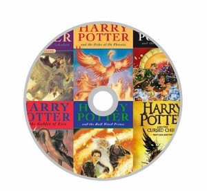 Harry Potter 1 8 Series Complete Book Collection By J K Rowling On A Cd Disk Ebay