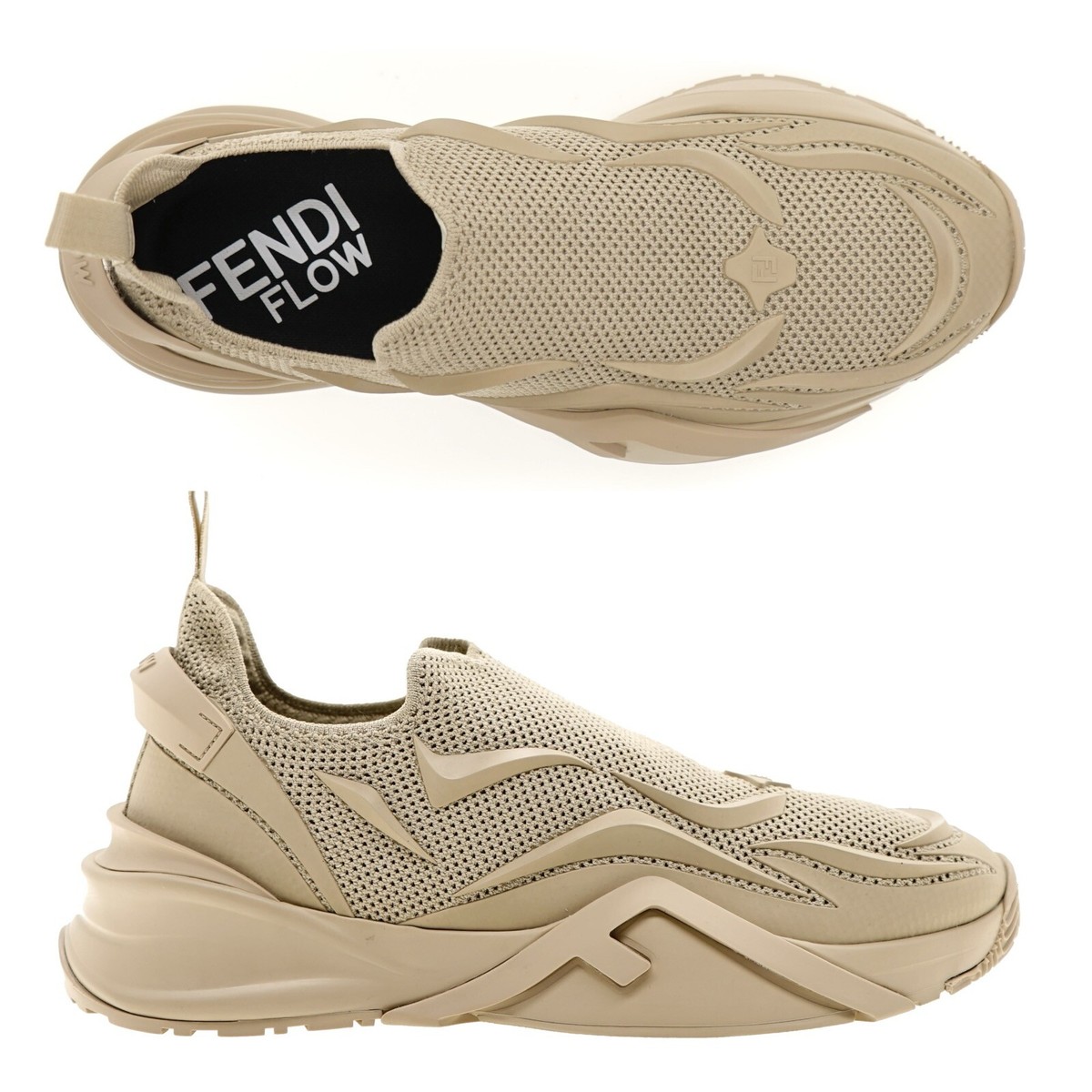 Fendi Flow Slip-On Mesh Sneakers Size 11 US New | eBay Fendi Flow Slip-On Mesh Sneakers Size 11 US New | eBay