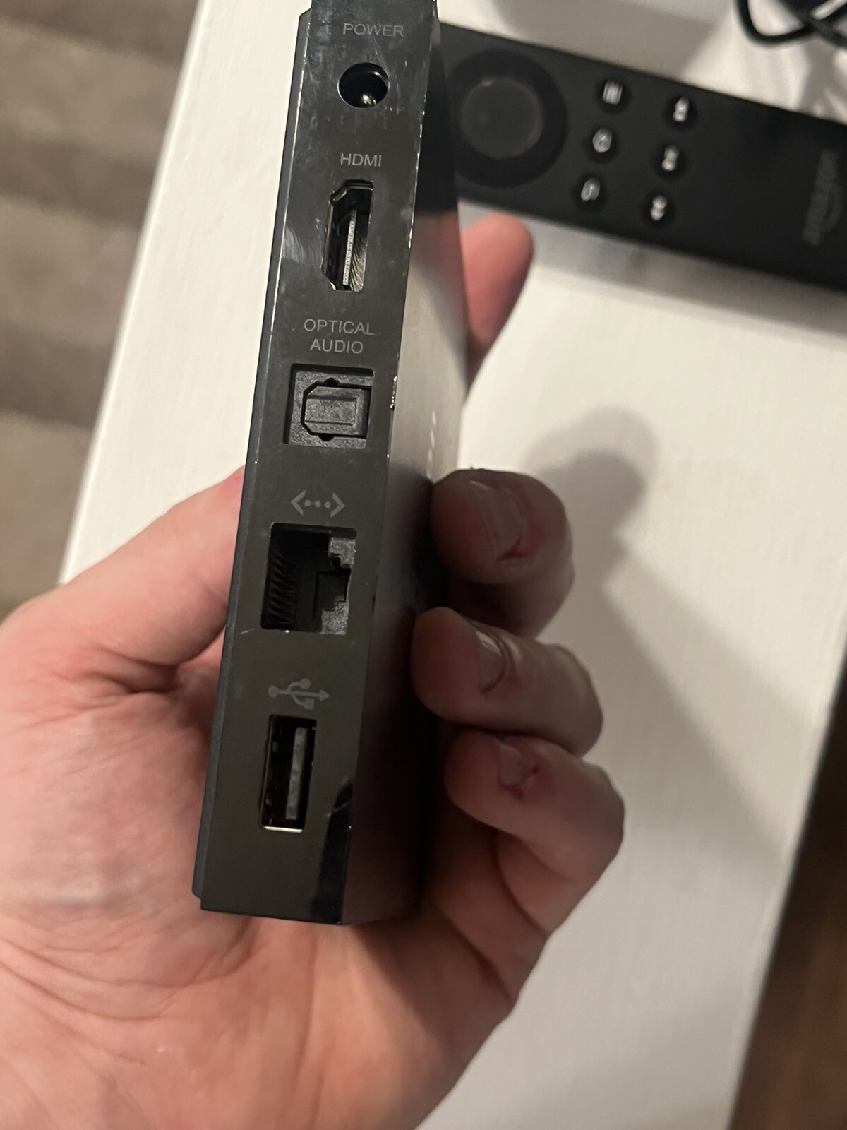 Amazon CL1130 Fire TV Box 1st Gen W/ Power and REMOTE WORKING eBay