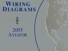 2005 Lincoln Aviator Electrical Wiring Diagrams Schematics Manual