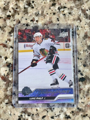 2023-24 Upper Deck Series 2 YoungGUNS RC Luke Philp Chicago Blackhawks SP